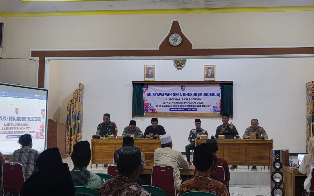 MUSDESUS 2025: Mewujudkan Inovasi BUMDes untuk Ketahanan Pangan