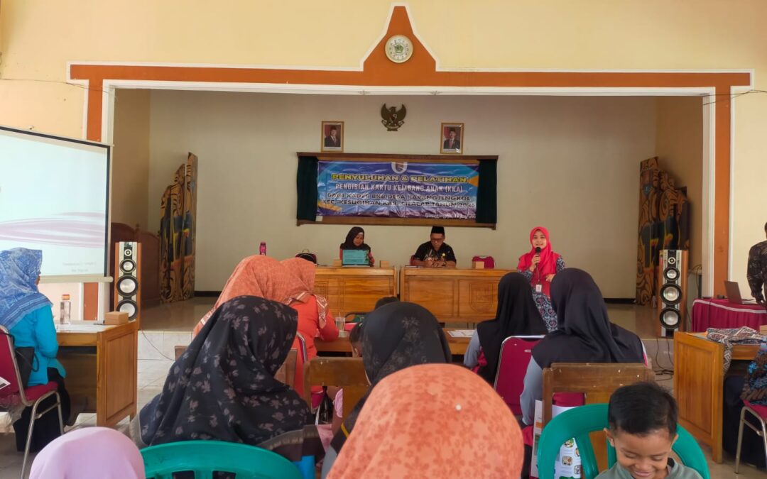 Sinergi KADER BKB dan Kartu Kembang Anak: Pelatihan di Desa Karangjengkol