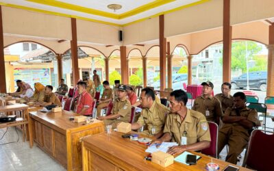 Kecamatan Kesugihan Laksanakan Monitoring dan Evaluasi Penyelenggaraan Pemerintahan Desa Karangjengkol Tahun 2026